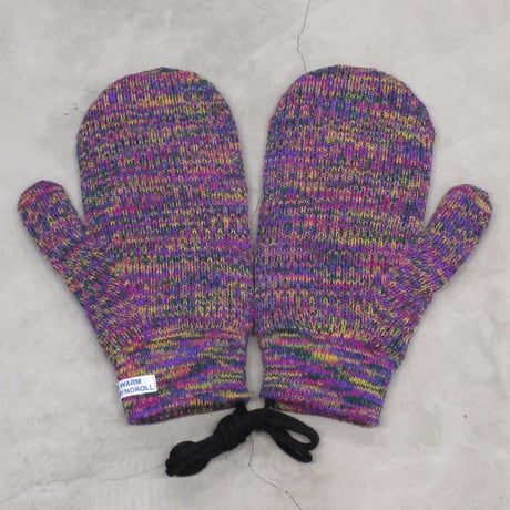 NOROLL / KASURI MITTEN / PURPLE