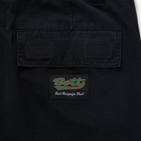 BoTT / MESH POCKET CARGO SHORT / BLACK