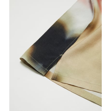 BAL / BLUR PATTERN LYOCELL SS SHIRT / BLUR