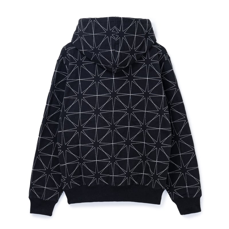BoTT / SPARKLE STITCH ZIP HOODIE / BLACK | Soph BoTT / SPARKLE STITCH ZIP HOODIE / BLACK | Soph