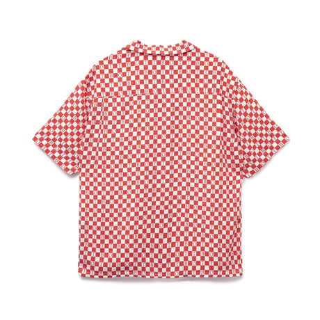 BoTT / CHECKERBOARD S/SL SHIRT / RED