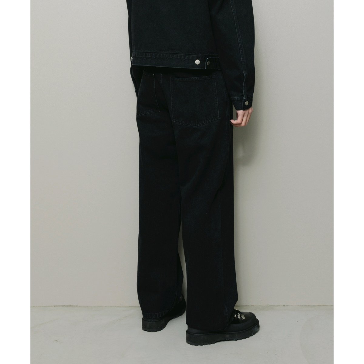BAL / 12OZ STRAIGHT LEG 5P WASHED JEAN / WASHED