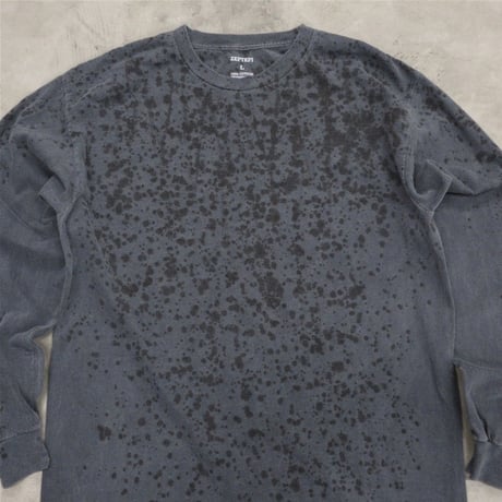 ZEPTEPI & Co. / LS TEE / RAINDROPS / GRAY
