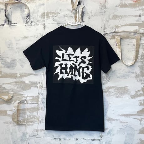 4WD  (4 WORTH DOING) / LETS HANG TEE / BLACK