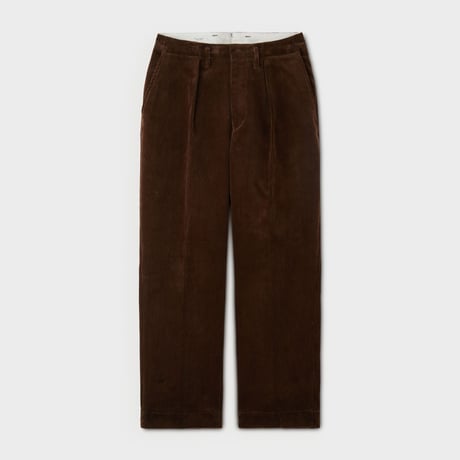 PHIGVEL MAKERS & Co. / CORDUROY WORK TROUSERS / CHESTNUT BROWN