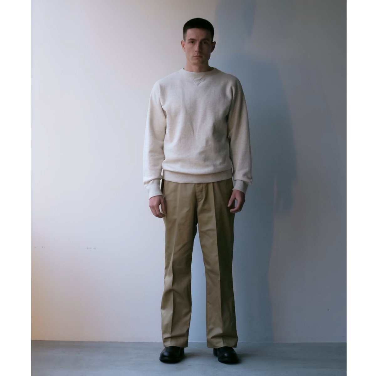 PHIGVEL MAKERS & Co. / OFFICER TROUSERS (WIDE)