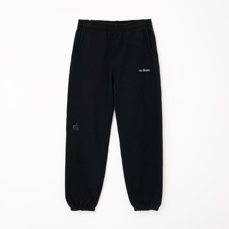 SOL soonerorlater / APPLE SWEAT PANTS / BLACK