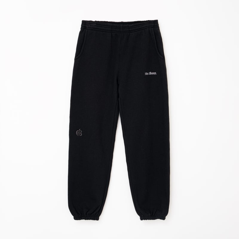 SOL soonerorlater / APPLE SWEAT PANTS / BLACK |