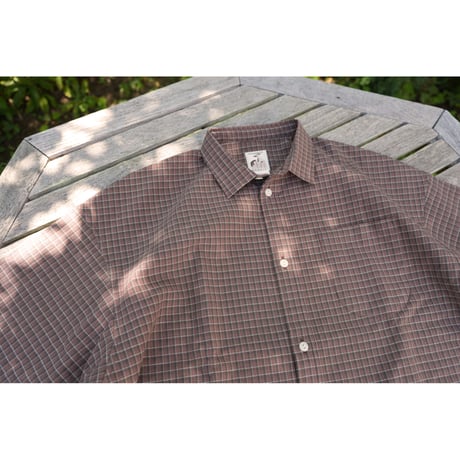 NOROLL / NORMAL PANAMA S/S SHIRT / PANAMA CHECK