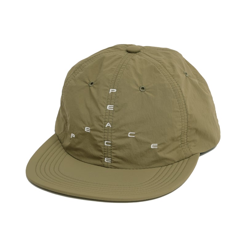 GARBAGE / SOFT BRIM 6 PANEL CAP (BIG PEACE) / D