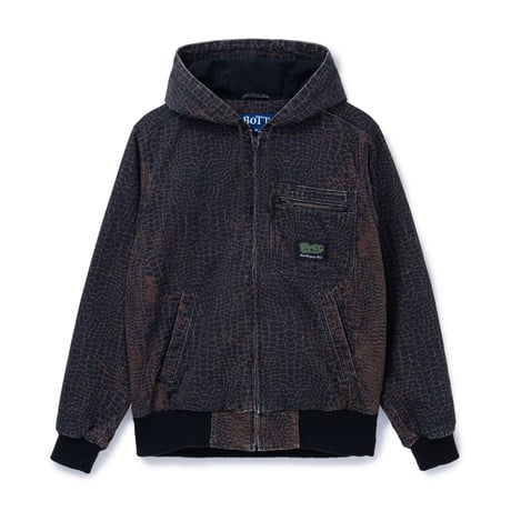 BoTT / HOODED FIELD JACKET / BROWN