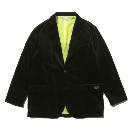 HOMBRE NINO / VELVET 3B JACKET / BLACK