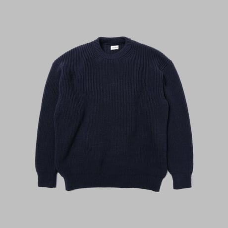 tone / FISHERMAN SWEATER / D.NAVY