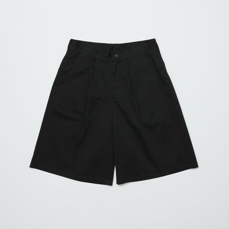 BAL / COTTON TWILL OVER SIZED BERMUDA SHORT / BLACK