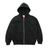 TRIBE WEAR / BASIC ZIP UP HOODIE / BLACK