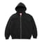TRIBE WEAR / BASIC ZIP UP HOODIE / BLACK