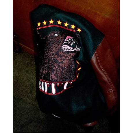 BoTT / WOLF VARSITY JACKET / FOREST