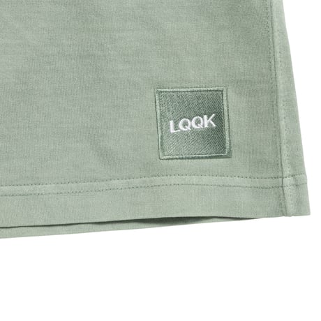 LQQK STUDIO / PIGMENT WASHED SHORTS / WASHED GREEN