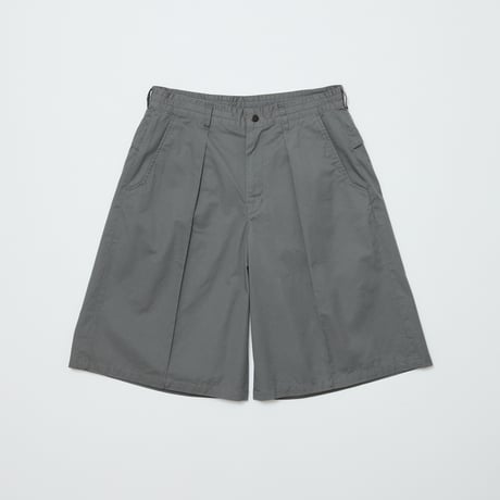 BAL / COTTON TWILL OVER SIZED BERMUDA SHORT / ASPHALT