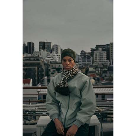 COMFORTABLE REASON / OP SCARVES / BROWN x OFF