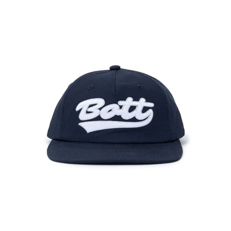 BoTT / SCRIPT LOGO 5 PANEL CAP / NAVY