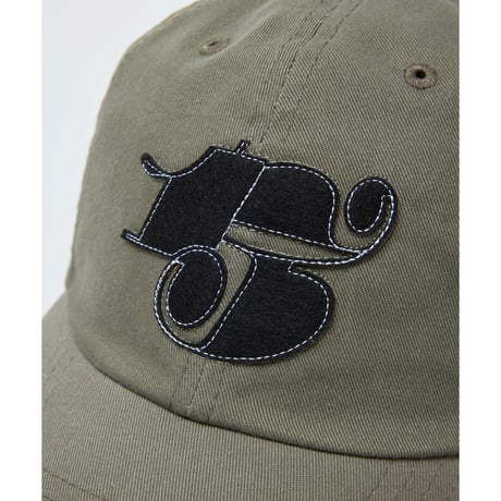 BAL / COTTON 6-PANEL HAT / BLACK