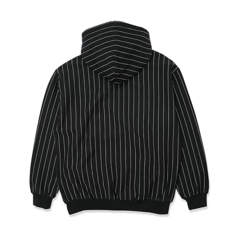 TRIBE WEAR / x MASTERPIECE SOUND MP BASIC HOODIE / BLACK STRIPE