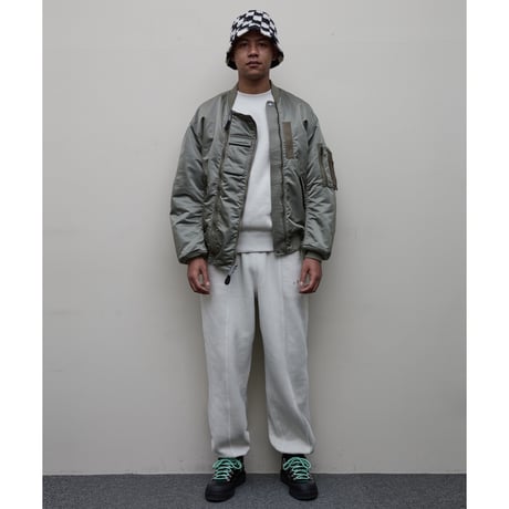 BAL / x SPIEWAK DOUBEL ZIP BOMBER JACKET / ALPHA GREEN