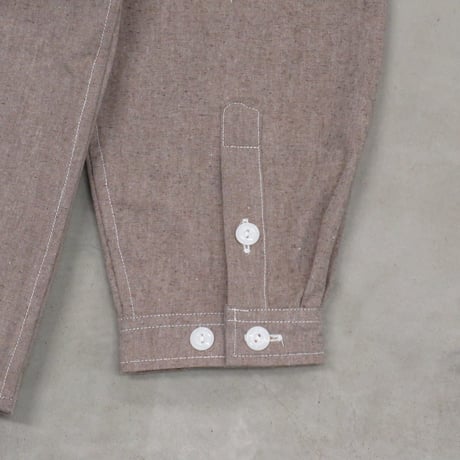 NOROLL / HWR WOOL WEATHER SHIRT / BEIGE
