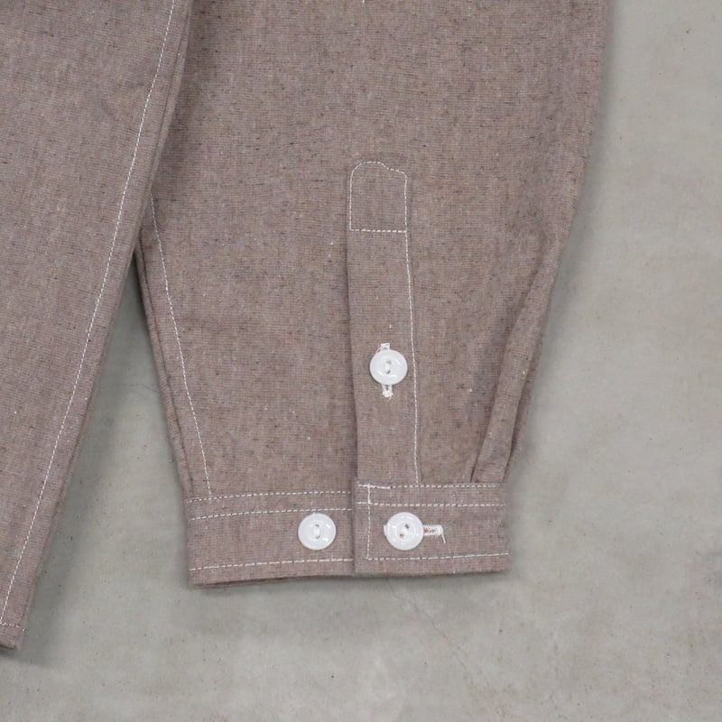 NOROLL / HWR WOOL WEATHER SHIRT / BEIGE | Sopho