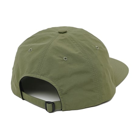 GARBAGE / SOFT BRIM 6 PANEL CAP (LOVE) / OLIVE (WHITE EMB)
