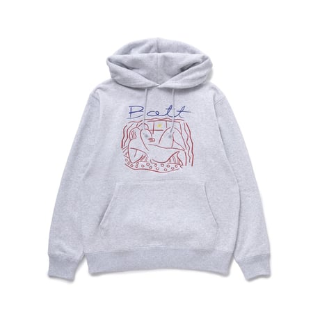 BoTT / REAL LOVE PULLOVER HOODIE / ASH