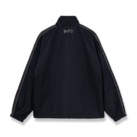 BoTT / MESH PANEL TRACK JACKET / BLACK