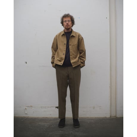 PHIGVEL MAKERS & Co. / TWILL CLOTH WORKADAY JACKET / K.BEIGE