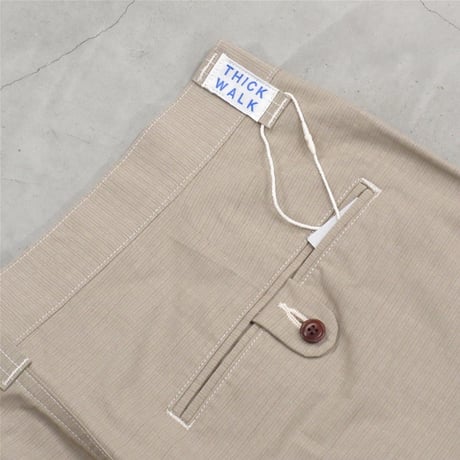 NOROLL / THICK WALK N.WEATHER PANTS / BEIGE