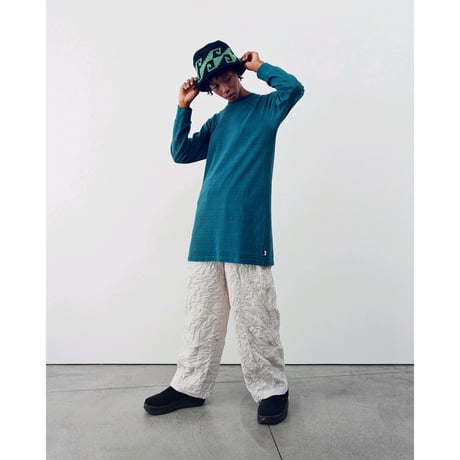 STUSSY / WAVES KNIT BUCKET / BLACK