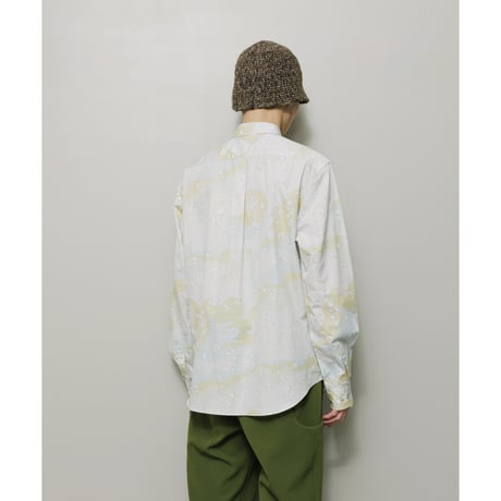 BAL / HALF FLY BUTTON SHIRT / DESERT CAMO