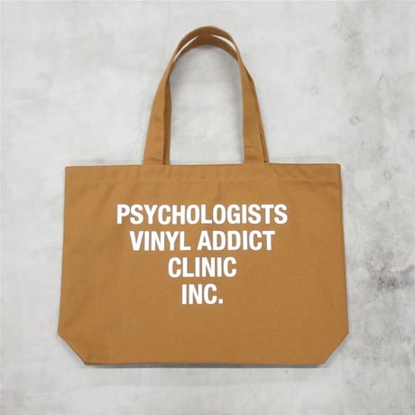 TILT / RECORD TOTE BAG / CAMEL
