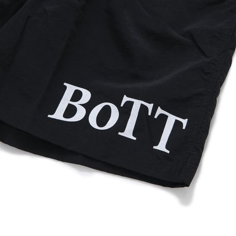 BoTT / OG LOGO SWIM SHORTS / BLACK