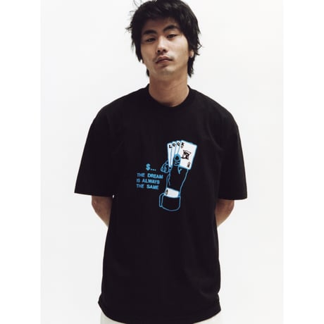 LQQK STUDIO / LQQK CARDS TEE / BLACK