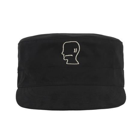BRAIN DEAD / BANDANA BACK PILLBOX HAT / BLACK