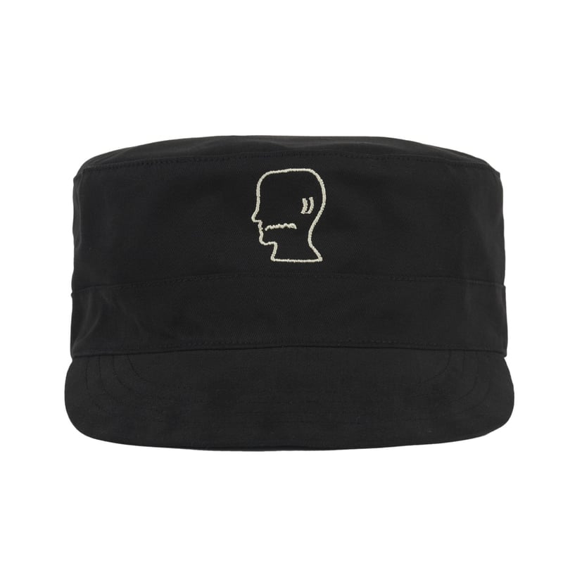 BRAIN DEAD / BANDANA BACK PILLBOX HAT / BLACK |