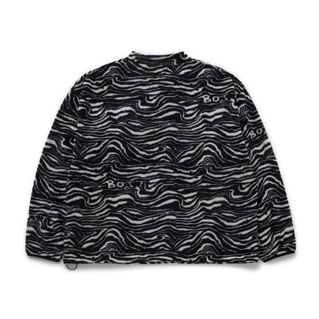 BoTT / FLEECE MOCK NECK PULLOVER / BLACK