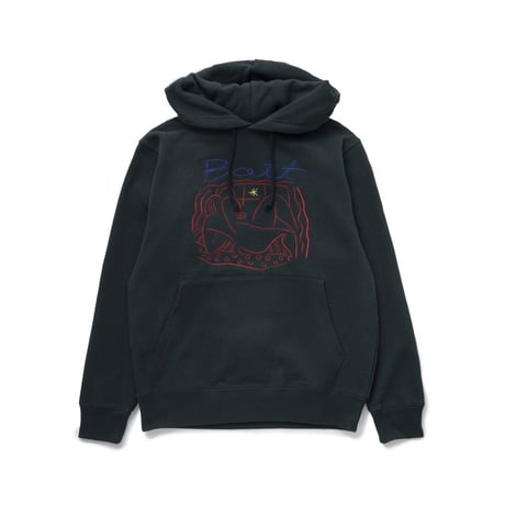 BoTT / REAL LOVE PULLOVER HOODIE / GREEN