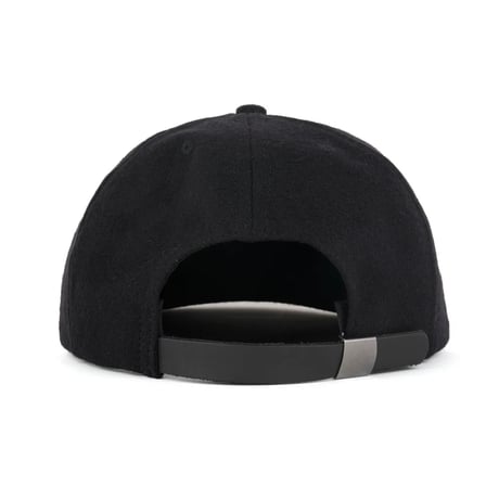 BRAIN DEAD / FLANNEL CLASSIC LOGOHEAD 6 PANEL HAT / BLACK