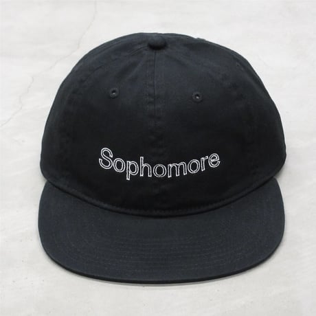 Sophomore / LOGO CAP / BLACK