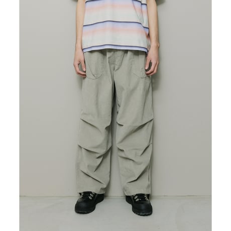 BAL / CORD WIDE MOUNTAIN PANT / MID GRAY