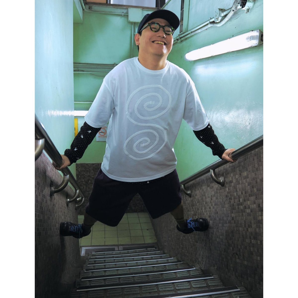 SOL soonerorlater / ROPE LOGO TEE / BLACK | Sop