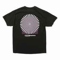 HOMBRE NINO / VINTAGE WASH S/S PRINT TEE / BLACK