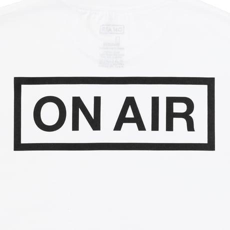 ON-AIR / ON AIR BASIC LOGO L/SL TEE / WHITE